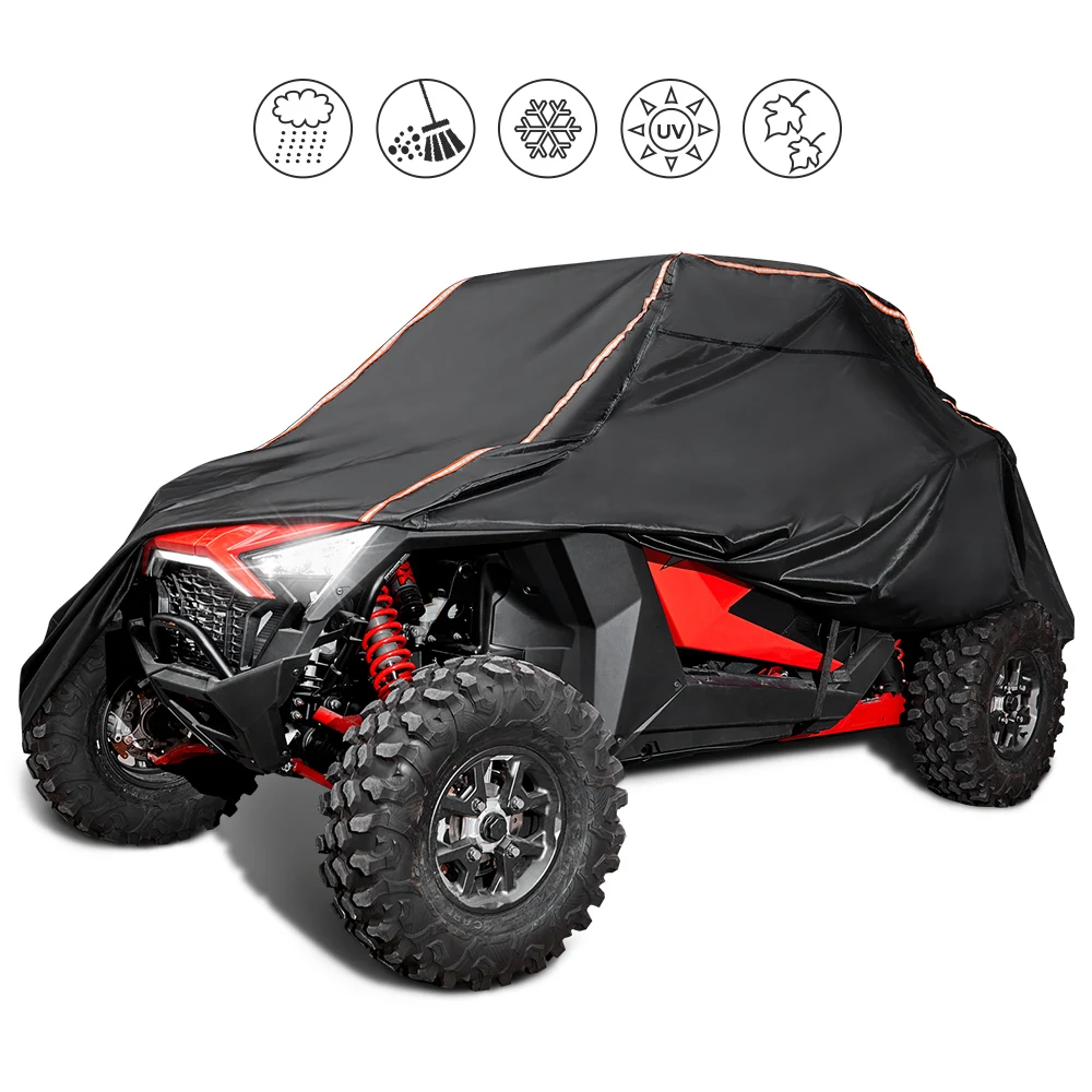 

420D Utility Vehicle Storage Cover UTV Compatible with Polaris RZR 500 800 900 1000 xp 2013 - 2020 2017 2018 2019