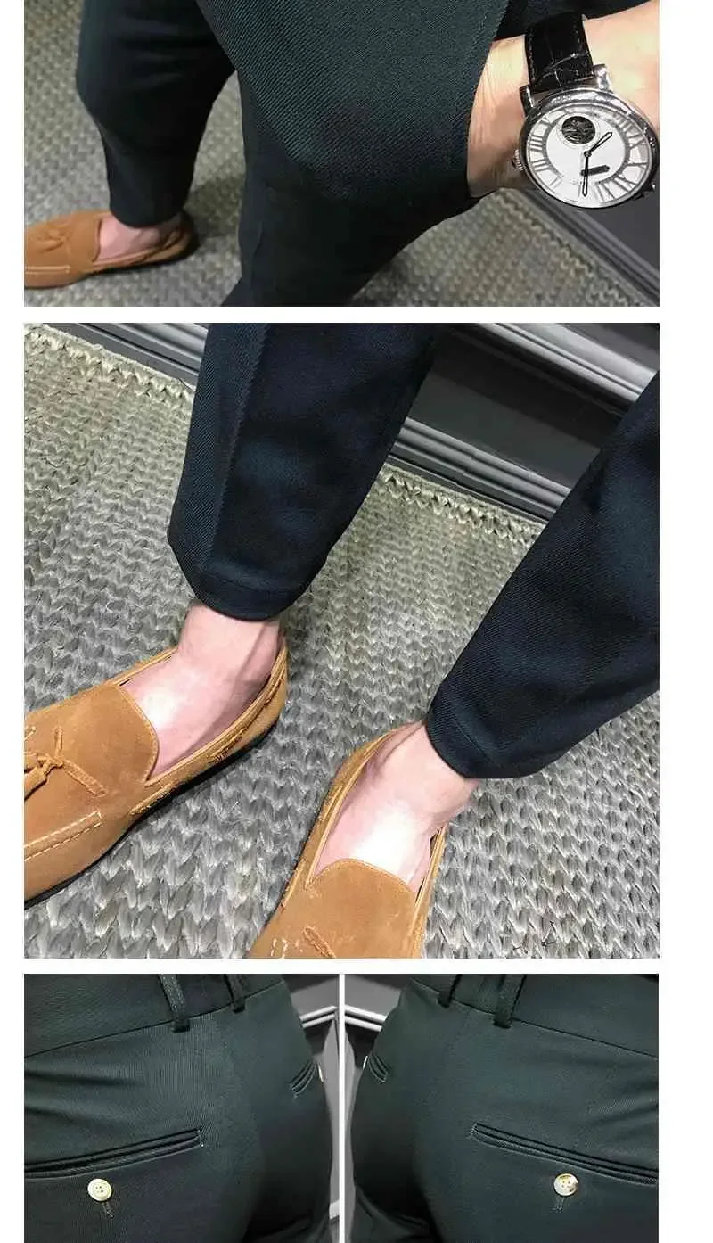 2026 Neue Frühling-Herbst Mode Herren Business-Hosen Männliche Lässige Gerade Hosen S31 Herren Anzughosen – Detail 12