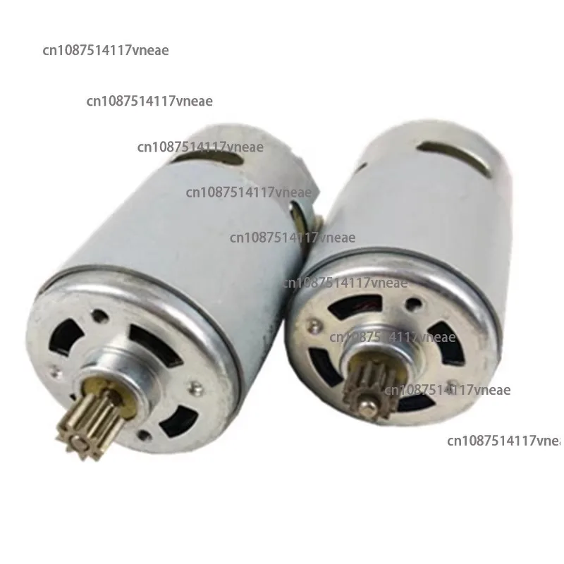 

12 В перезаряжаемый двигатель для дрели 16,8 В 18 В 21 В 25 В литиевый электрический двигатель для дрели RS550 полностью медный двигатель