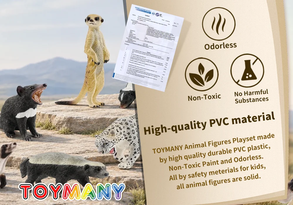 Toymany Simulationsmodell eines Raubtier-Tiers, Miniaturfiguren, Puppen, Actionfiguren, Spielzeug, Kindergeschenk, Tortendekoration – Detail 12