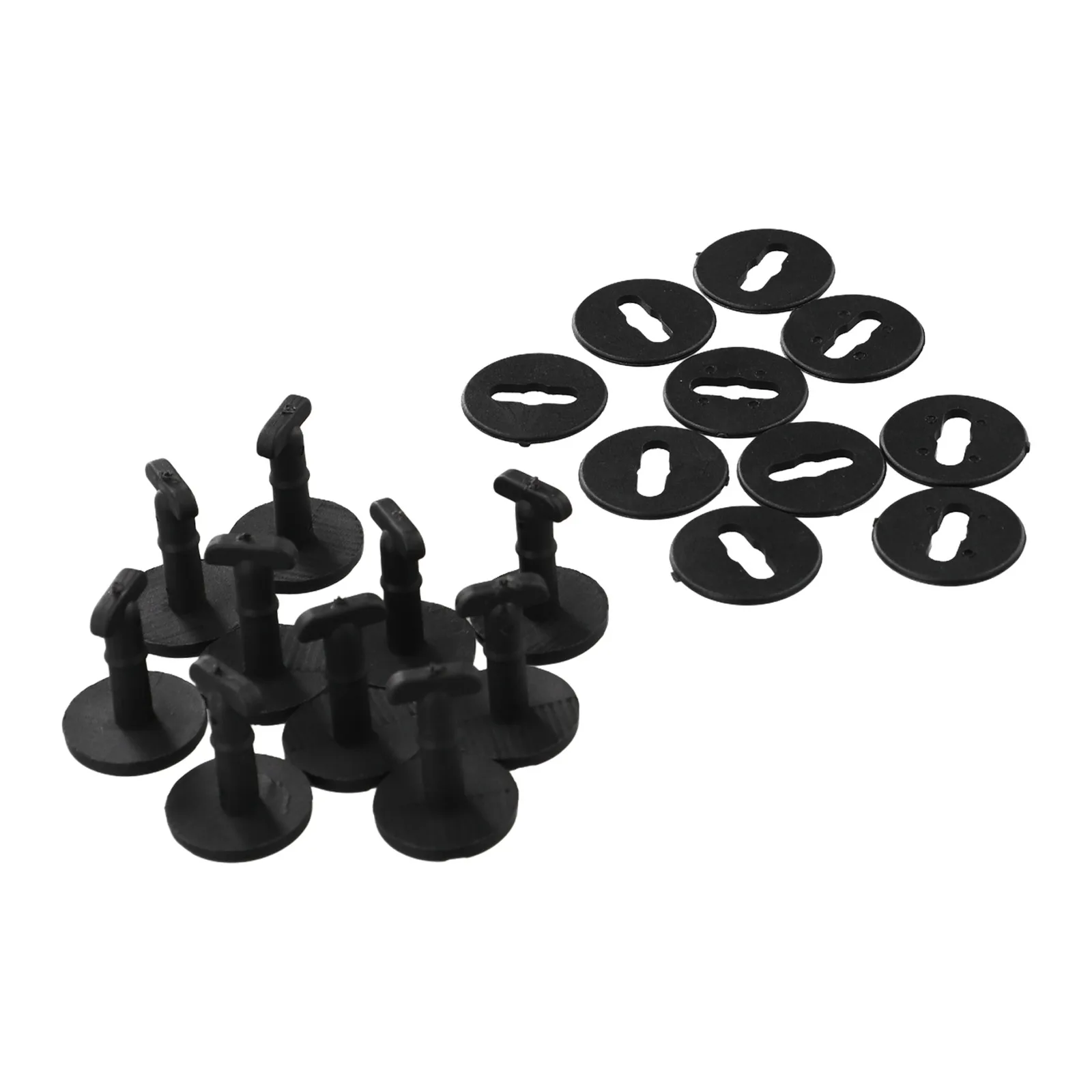 

Black Floor Carpet Rivets Mat Clips Retainer For BMW E46/318I/325I/X3 Trim Nylon Plastic New High Quality Well Made