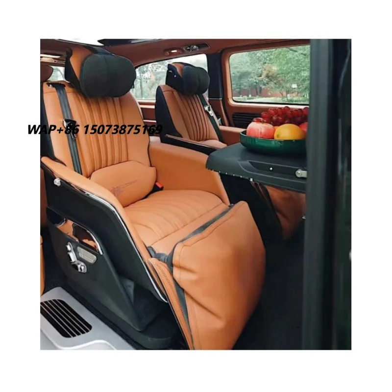 Luxury Electric Car Seat VIP Seat With Screen Control Lying Flat Mode for Vito Vclass Sprinter Hiace