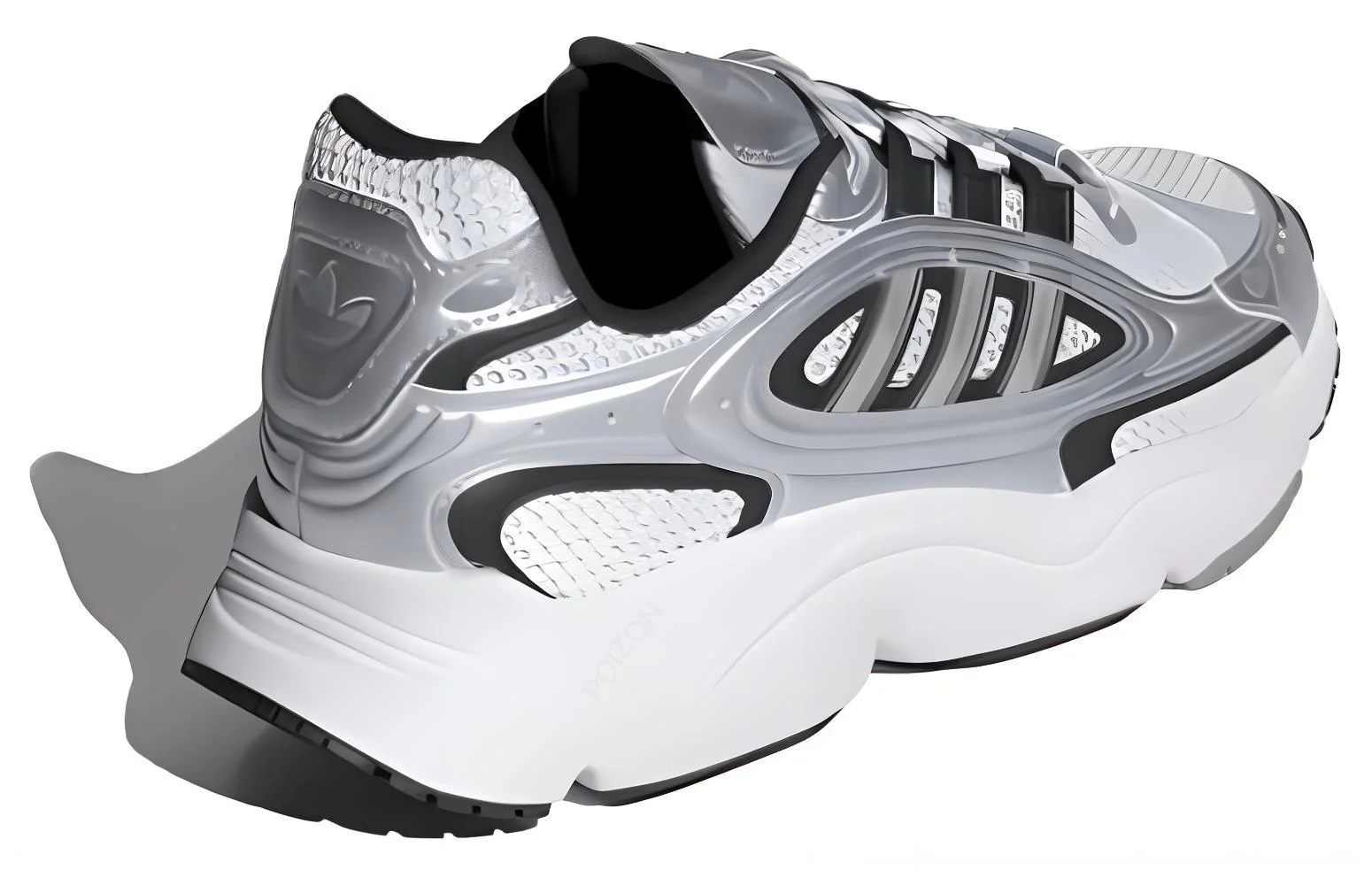 Adidas Originals Ozmillen Fabric Abrasion Resistant Support Low top Casual Running Shoes Unisex Silver IF1814