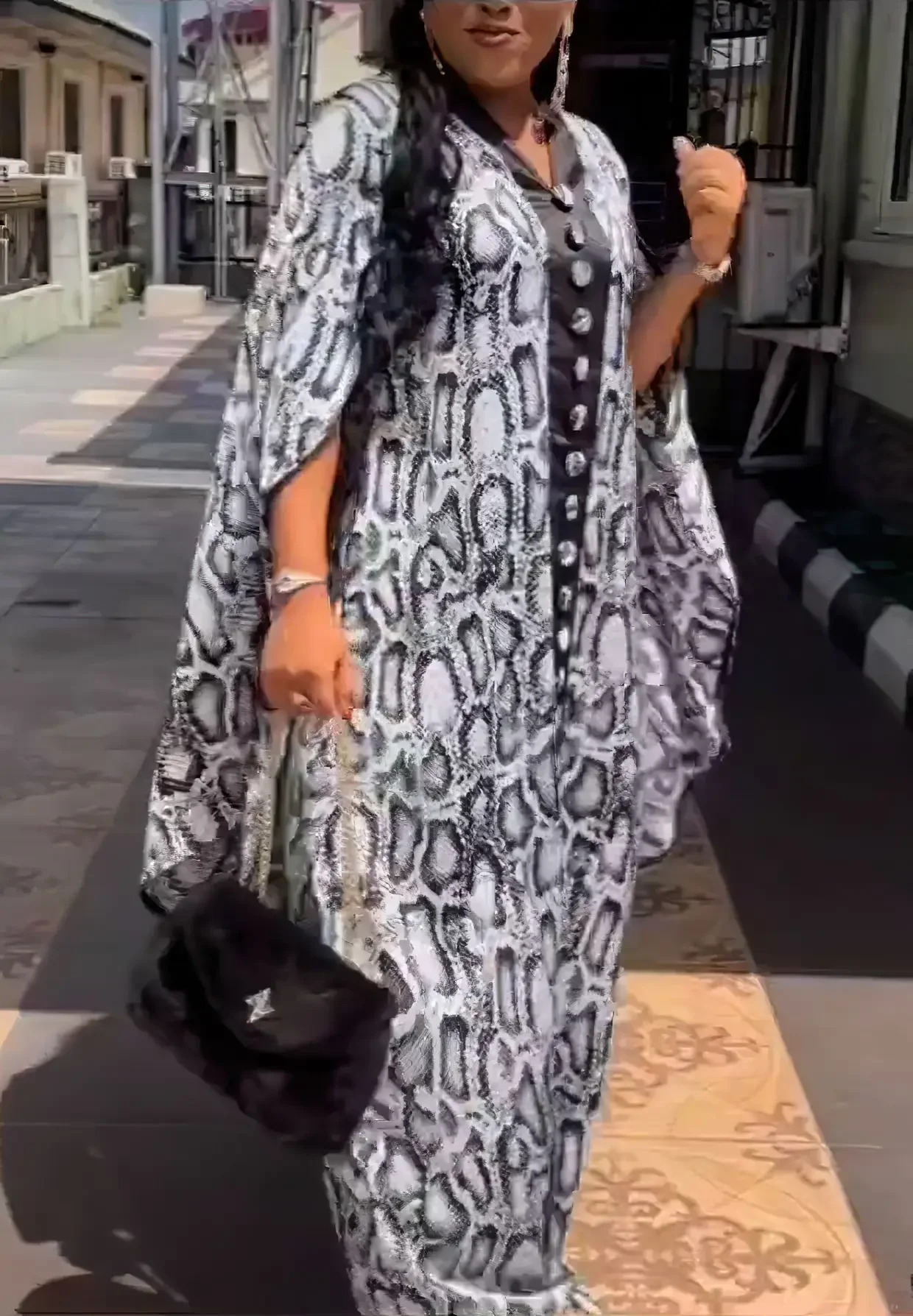 Abaya untuk wanita Dubai 2025 Afrika cetak gaun Fashion Muslim Kaftan Marocain gaun pesta malam Boubou jubah djellas Femme