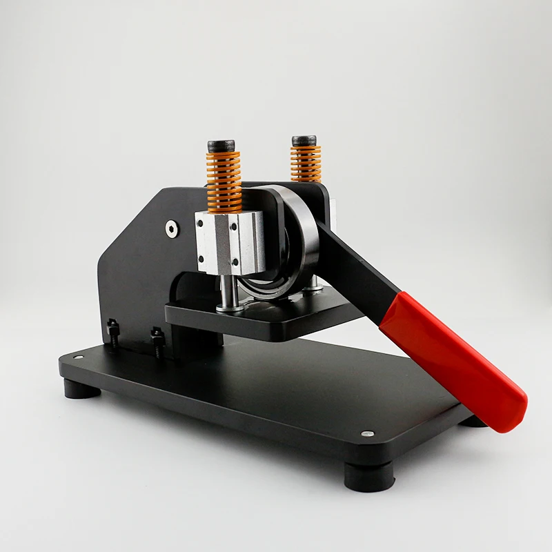 Manual Die Cutting Press Machine for DIY Leather Silicone Fabric Hand Punch Tool