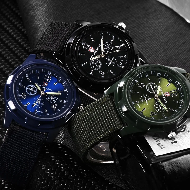 Kegllect  férfiak Csináltatás Nylon szőtt Abroncs nézni  Svájci watches