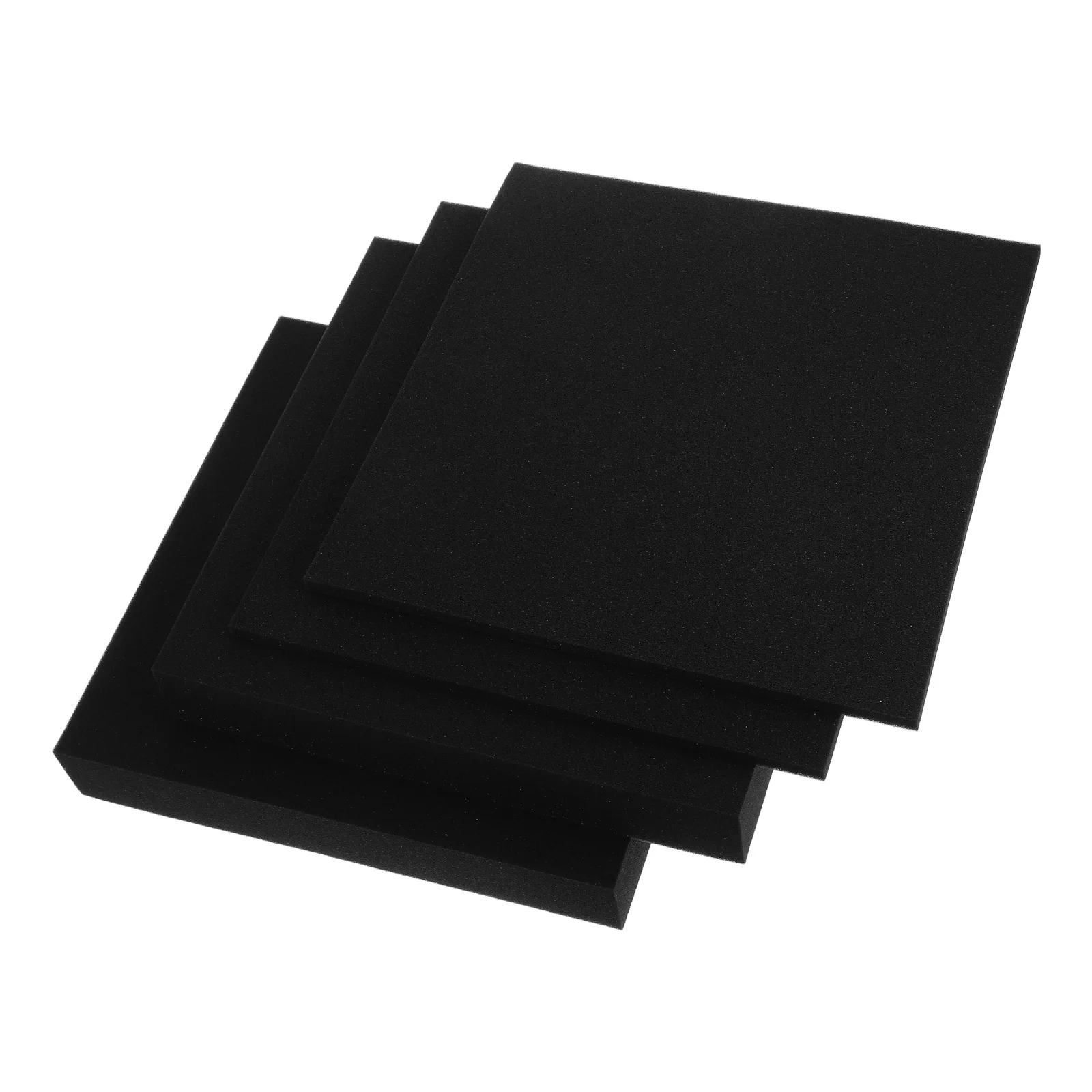 

4pcs Packaging Foam Sheets High Density Sponge Inserts Reusable Tearable Compression Padding Shockproof Liner for Jewelry Tool