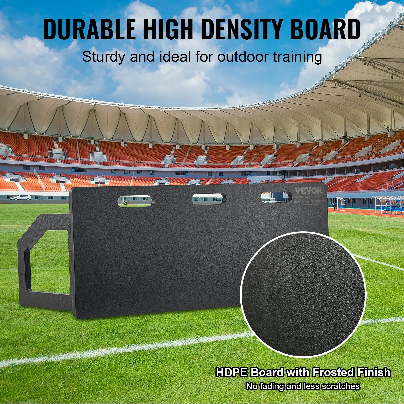 

SIHAO Soccer Rebounder Board 40"X16" Portable Soccer Wall Foldable HDPE Rebound Board Soccer Training Equipment for Kids&Adults