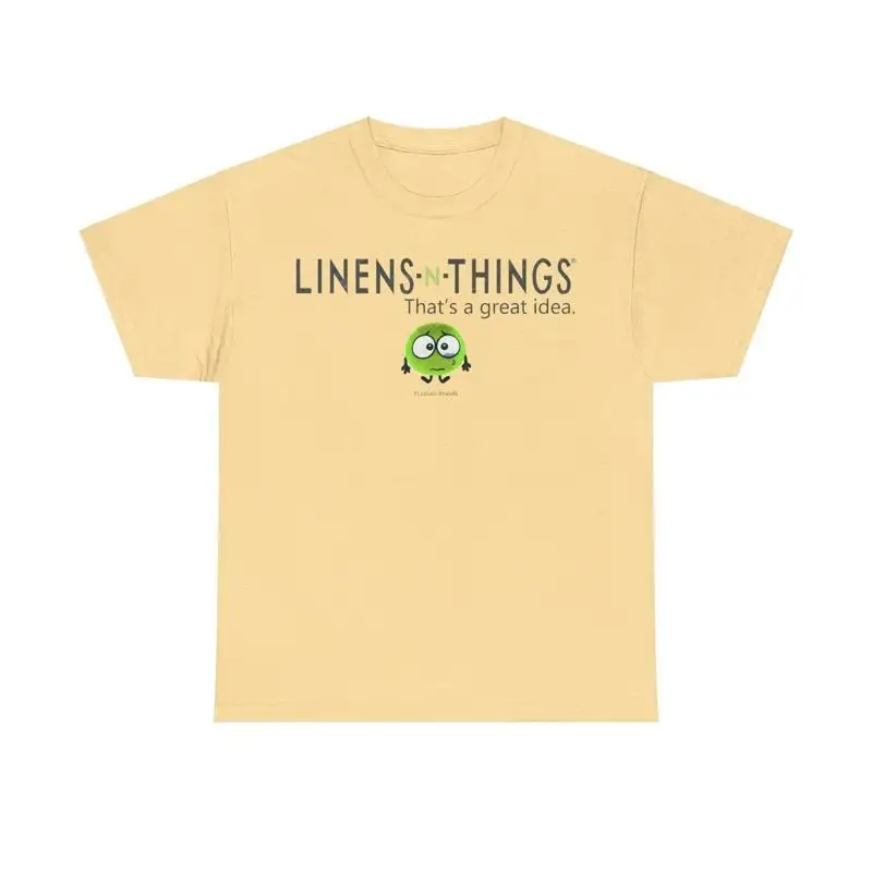 تي شيرت Linens N Things متجر بيع بالتجزئة تحية الحنين