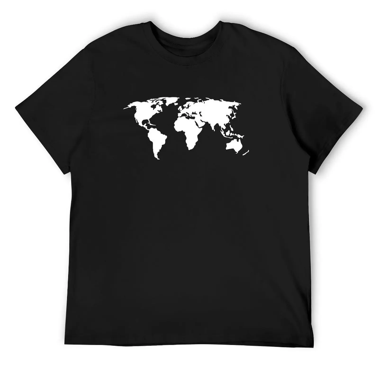 

Футболка Planet Earth Continents Map Design для мальчика, одежда больших размеров, футболки с рисунком, мужская мода