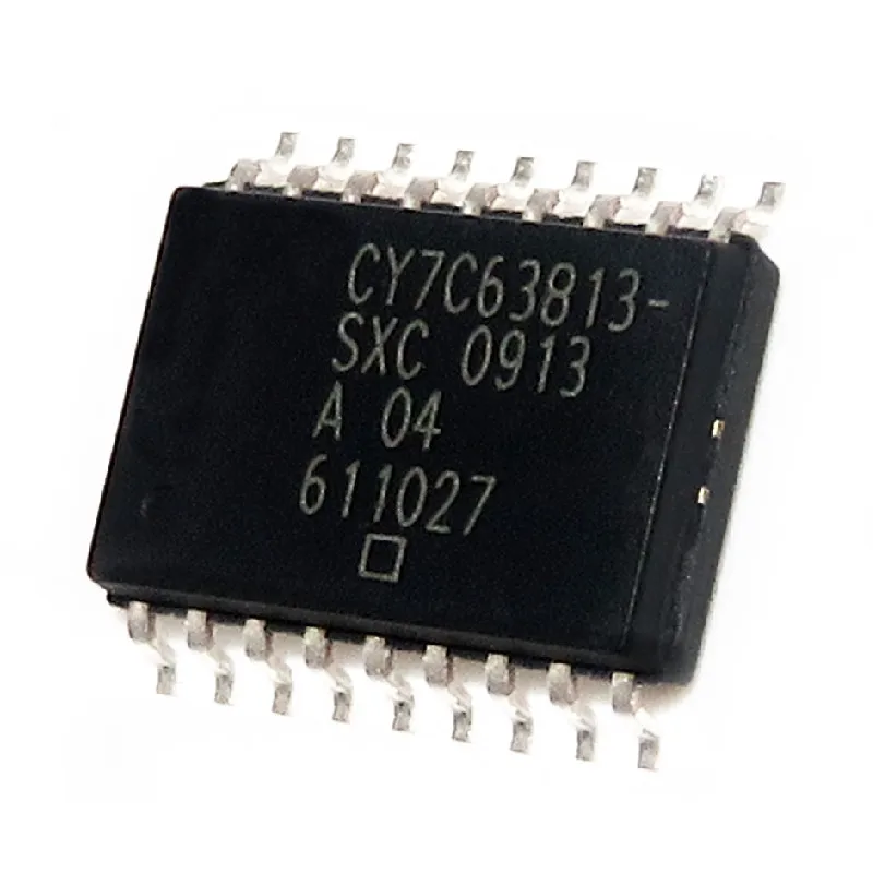 5PCS CY7C63813-SXC CY7C63813 AT49LV040-70VC AT49LV040 RFD15P05SM RFD15P05 D15P05 M62301FP M62301 74HC393D 74HC393 XB8089D XB8089