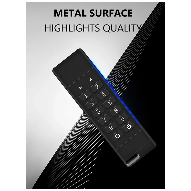 محرك أقراص USB مشفر بأداء مستقر USB 3.0 مشفر وآمن محرك فلاش USB مشفر 8G #1