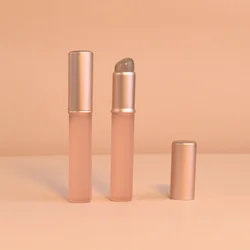 Beauty Soft Round Head Lip Brush with Protect Cap Silicone Concealer Brush Dustproof Smooth Fingertips Brush Women
