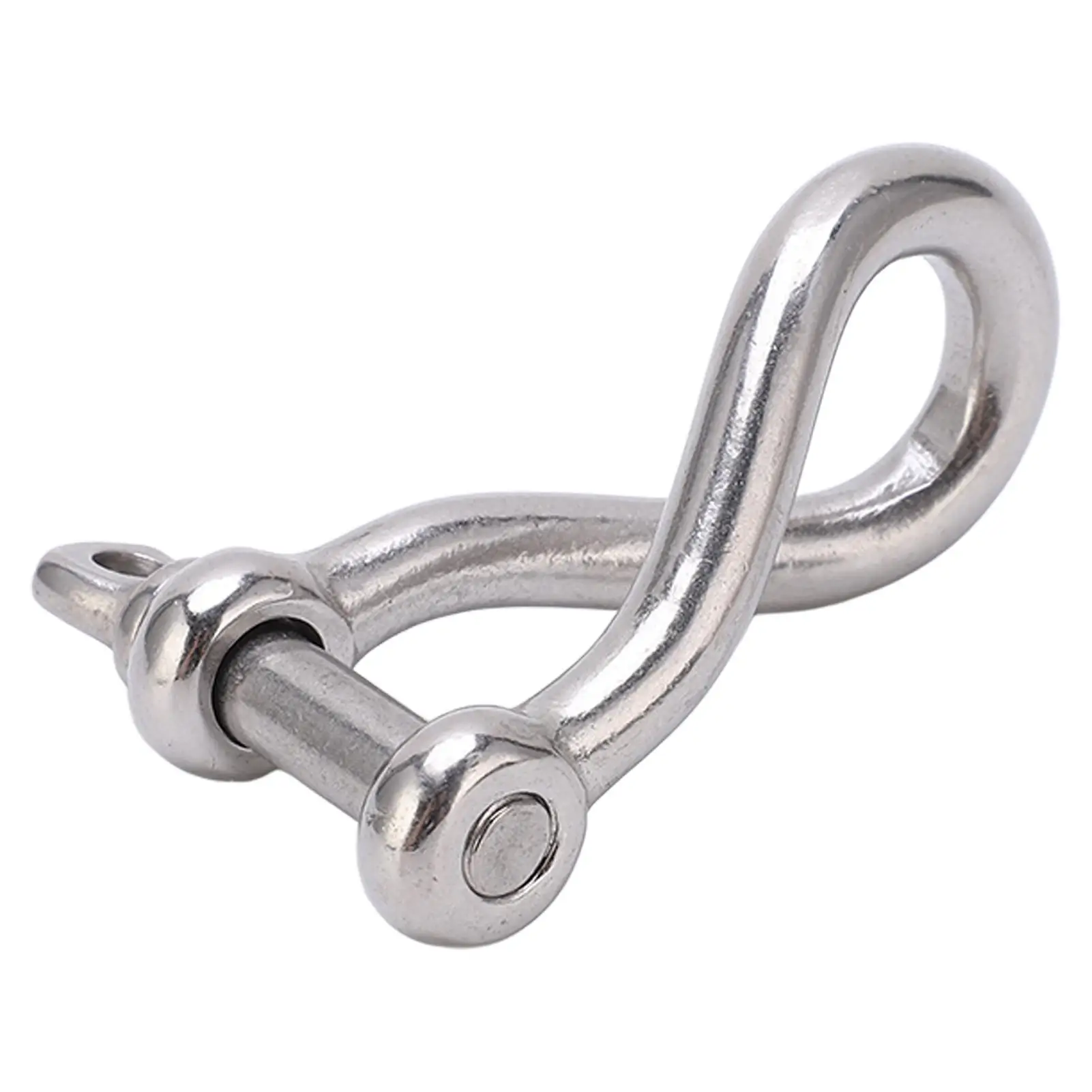 Marine Grade Stainless Steel 8mm Boat Anchor Shackle (M8) Twisted Design