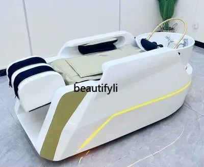 

yj9 Automatic intelligent electric massage shampoo bed Barber shop Flush bed Water circulation hair treatment shop