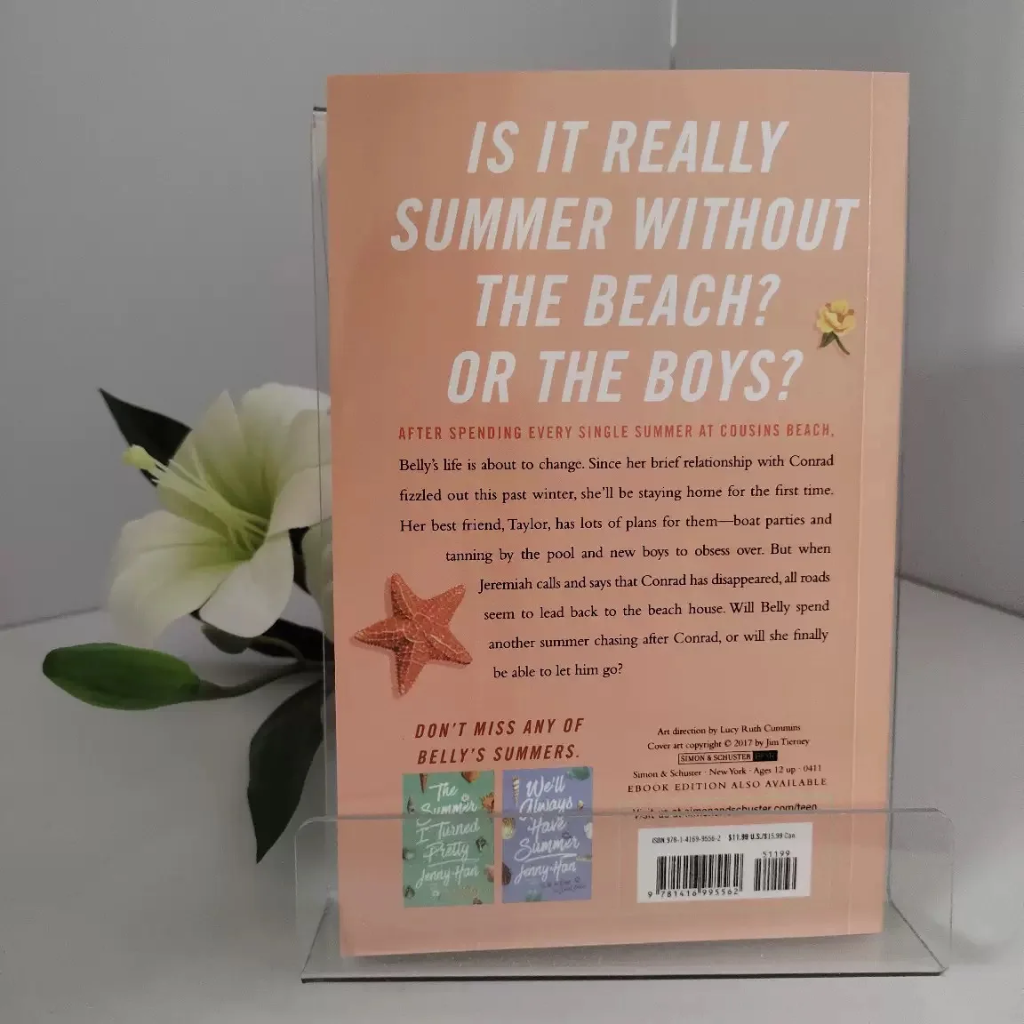 It's Not Summer Without You by Jenny Han English Novel Book The Summer I Turned Pretty Book 2 YA Romance Fiction Paperback