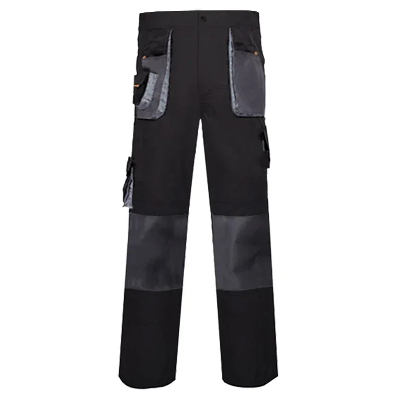 Multi-pocket Shop Overalls Suit Long-sleeved One-piece Wear-resistant Labor Protection Factory Workwear Cargo Pants Jumpsuit