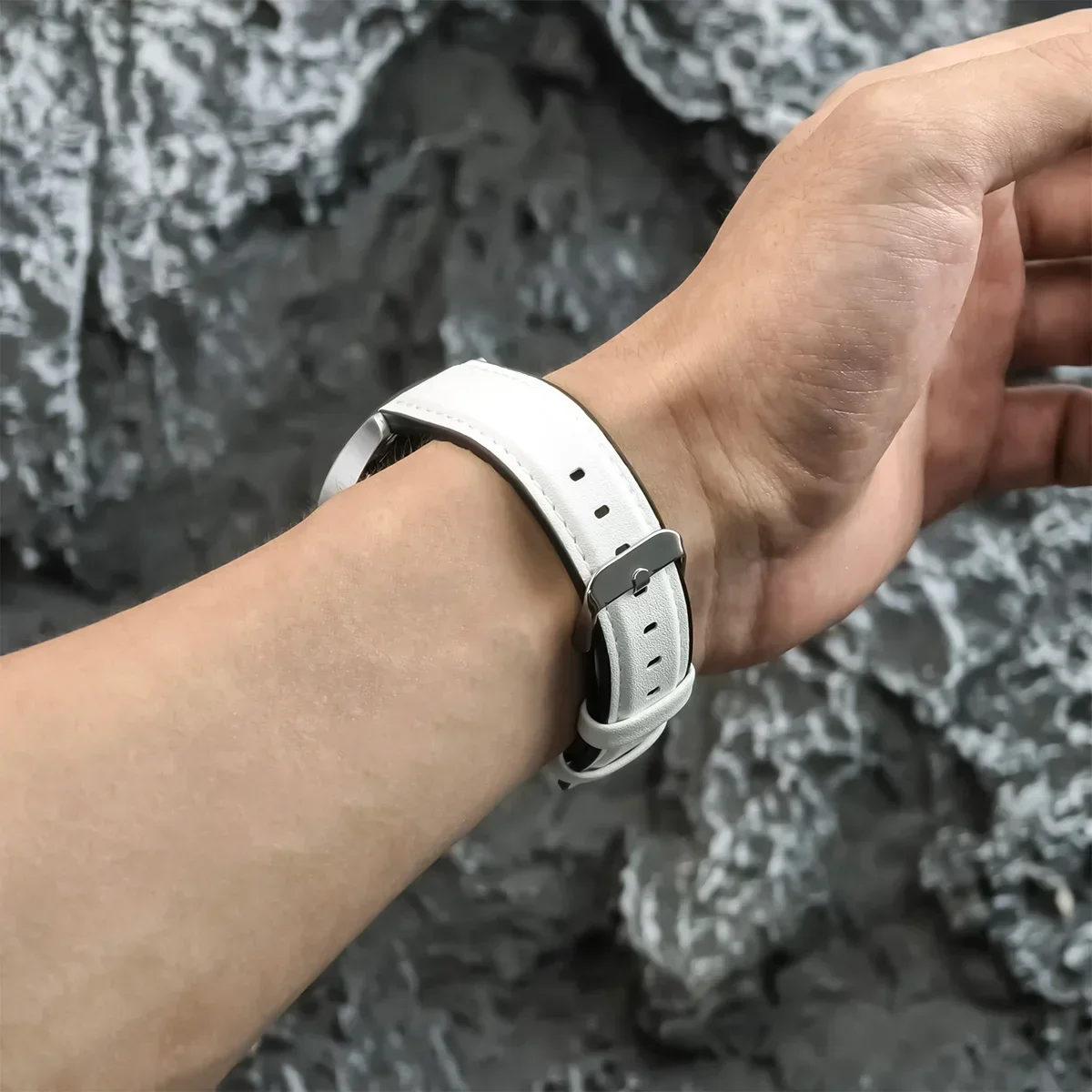 Кожаный силиконовый браслет для Amazfit GTR, ремешок 47 мм для Xiaomi Amazfit Stratos/GTR2/GTR 2e/GTR 3 pro/GTR 4, ремешок для часов