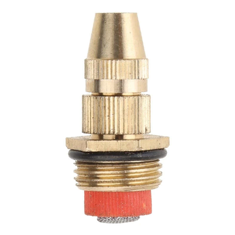 

1/2" Adjustable Water Flow Brass Misting Nozzles for Head Garden Law