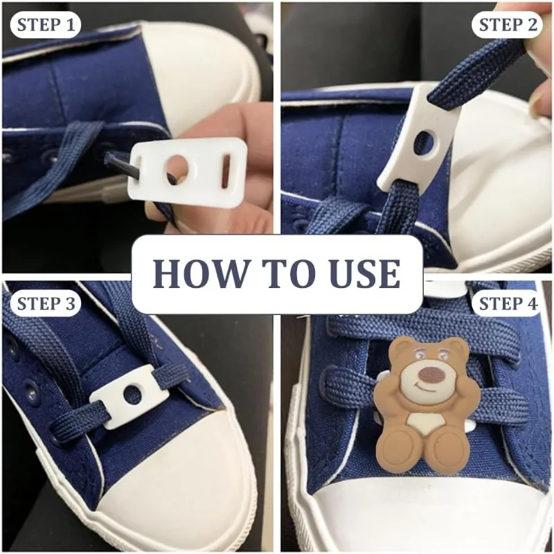 36Pcs 9 Colors Shoe Lace Charms Colorful Shoelaces Decorations Clips PVC Shoe Lace Tags 1.2x0.5x0.07 inch Shoelace Adapter DIY