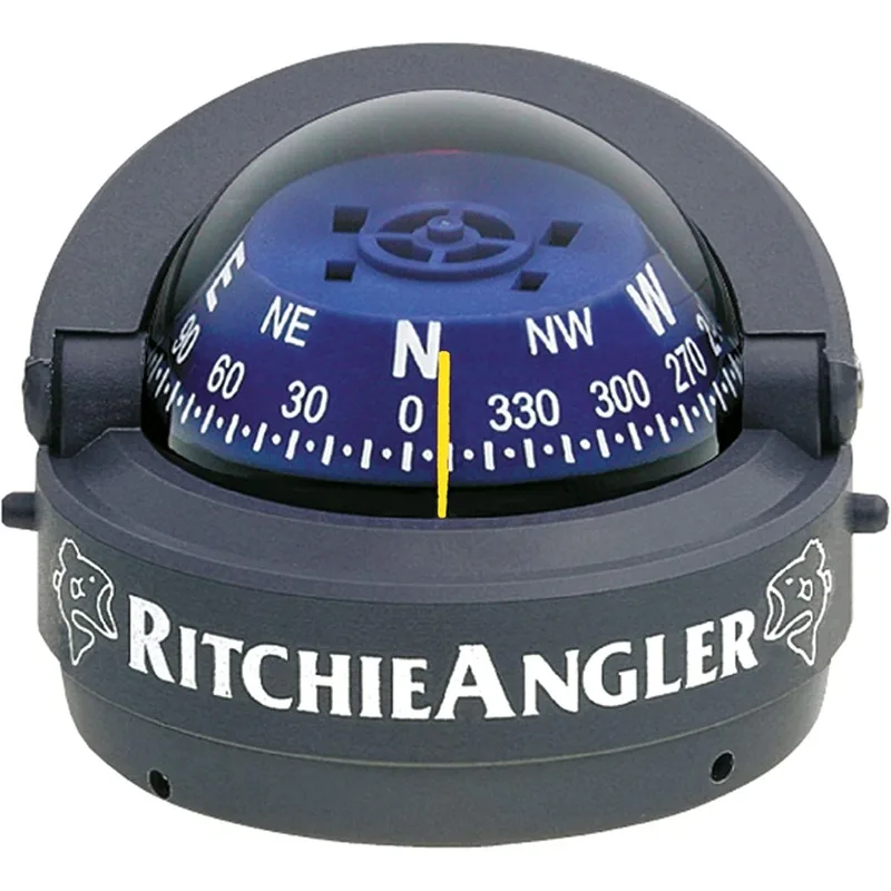 

Ritchie Navagation RS-93-1 Angler Compass-Surface Mount, Gray Gray