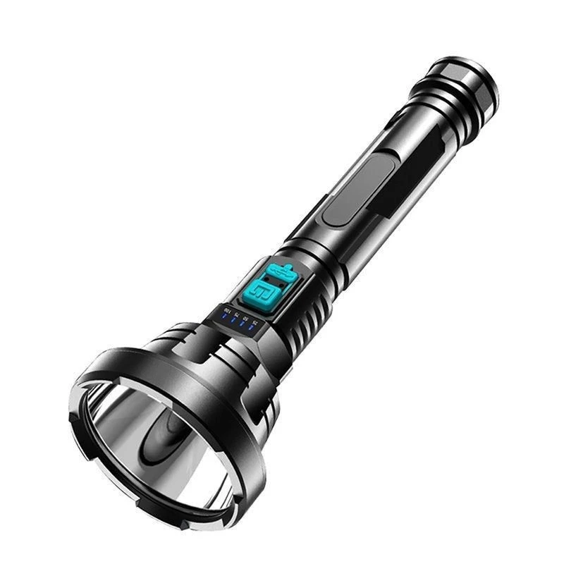 Strong light USB flashlight super bright long-range home outdoor camping, mountaineering, night fishing, cycling flashlight