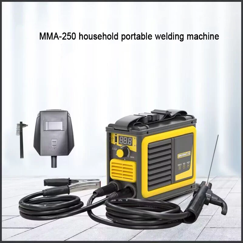 MMA-250 Household Portable Welding Machine Inverter Welder Welding Machine 110/220V Portable Electric Machine For Home Use