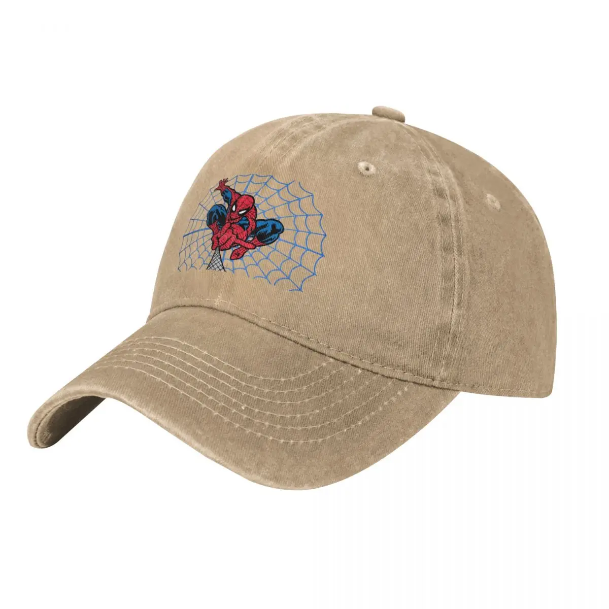 

Classic Comic Baseball Caps Peaked Cap Marvel Spider Man Film Sun Shade Hats for Men