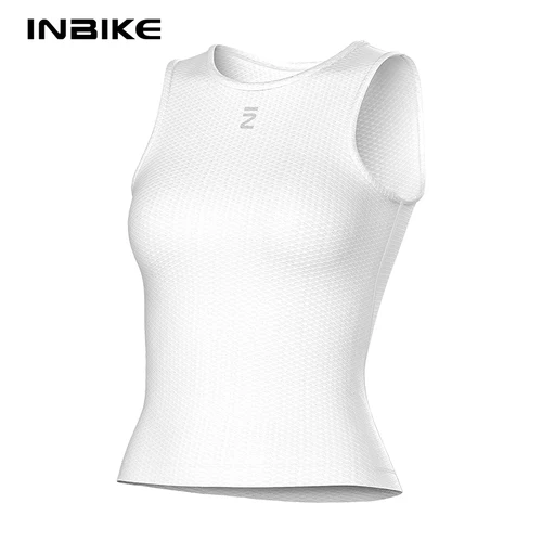 Imagen 2 del producto INBIKE-capa Base de ciclismo para mujer, chaleco de secado rápido para bicicleta, camiseta sin mangas para montar en bicicleta de carretera, ropa interior de malla, verano