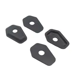 4 Pieces Turn Signal Adapters Spacers Black Spacer Turn Signal Indicator Spacers for Suzuki Gsf600/1200S Easy to Install