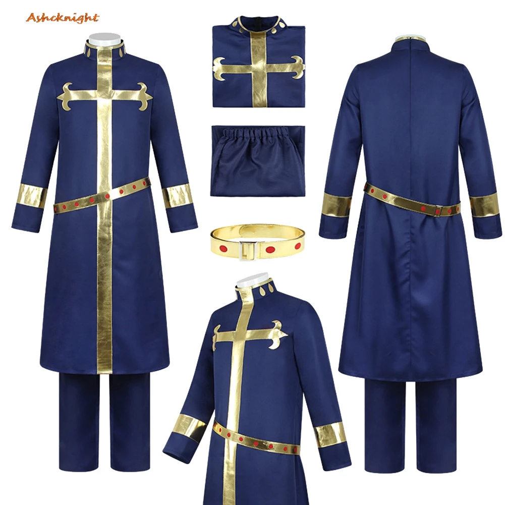 

Anime JoJo Cosplay Bizarre Adventure Enrico Top Pants Cloth Men Party Disguise Outfit Suits Roleplay Halloween Costume Carnival