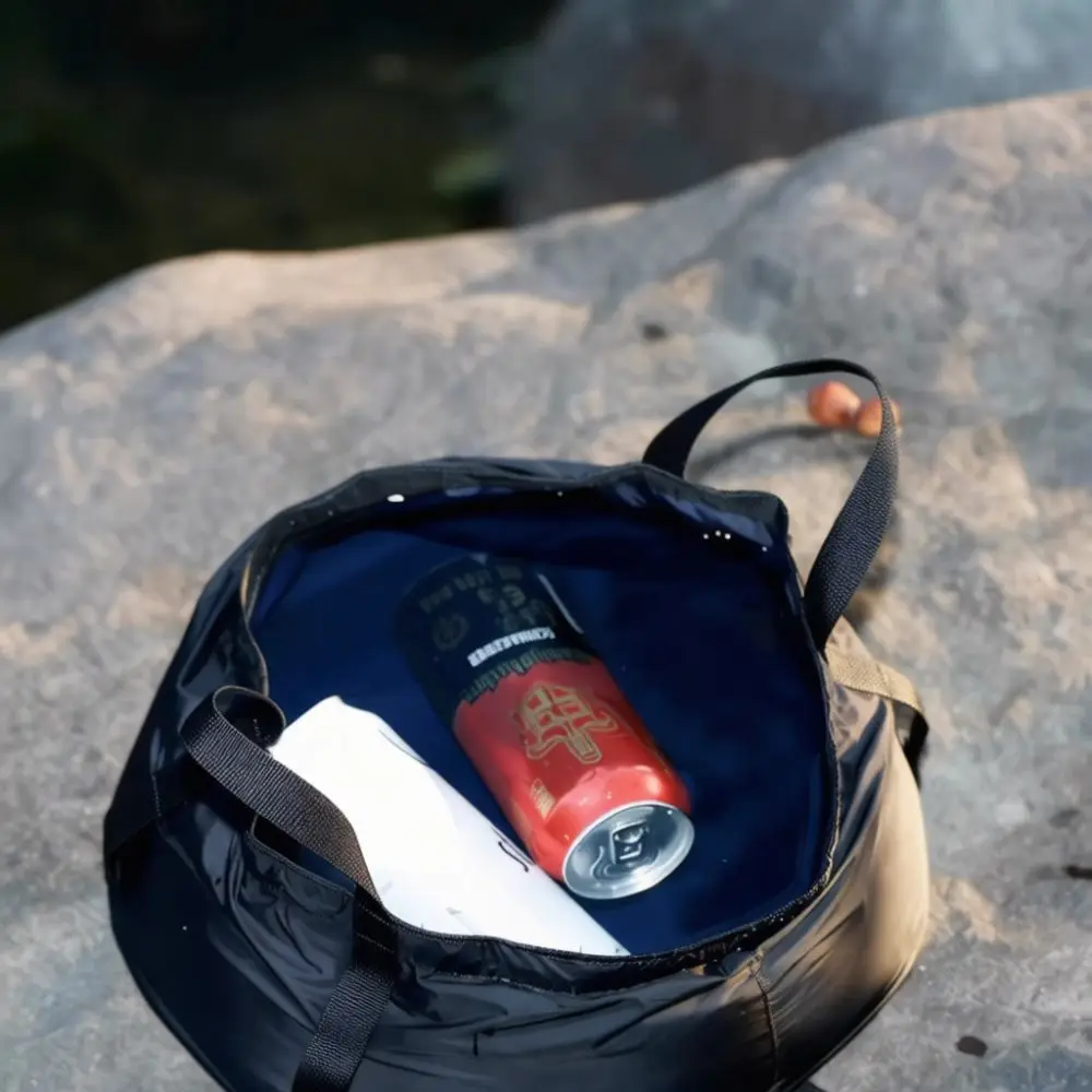 Portable Collapsible Water Bucket Travel Foot Bath Basin Multifunctional Outdoor Hiking Fishing Camping Accessories