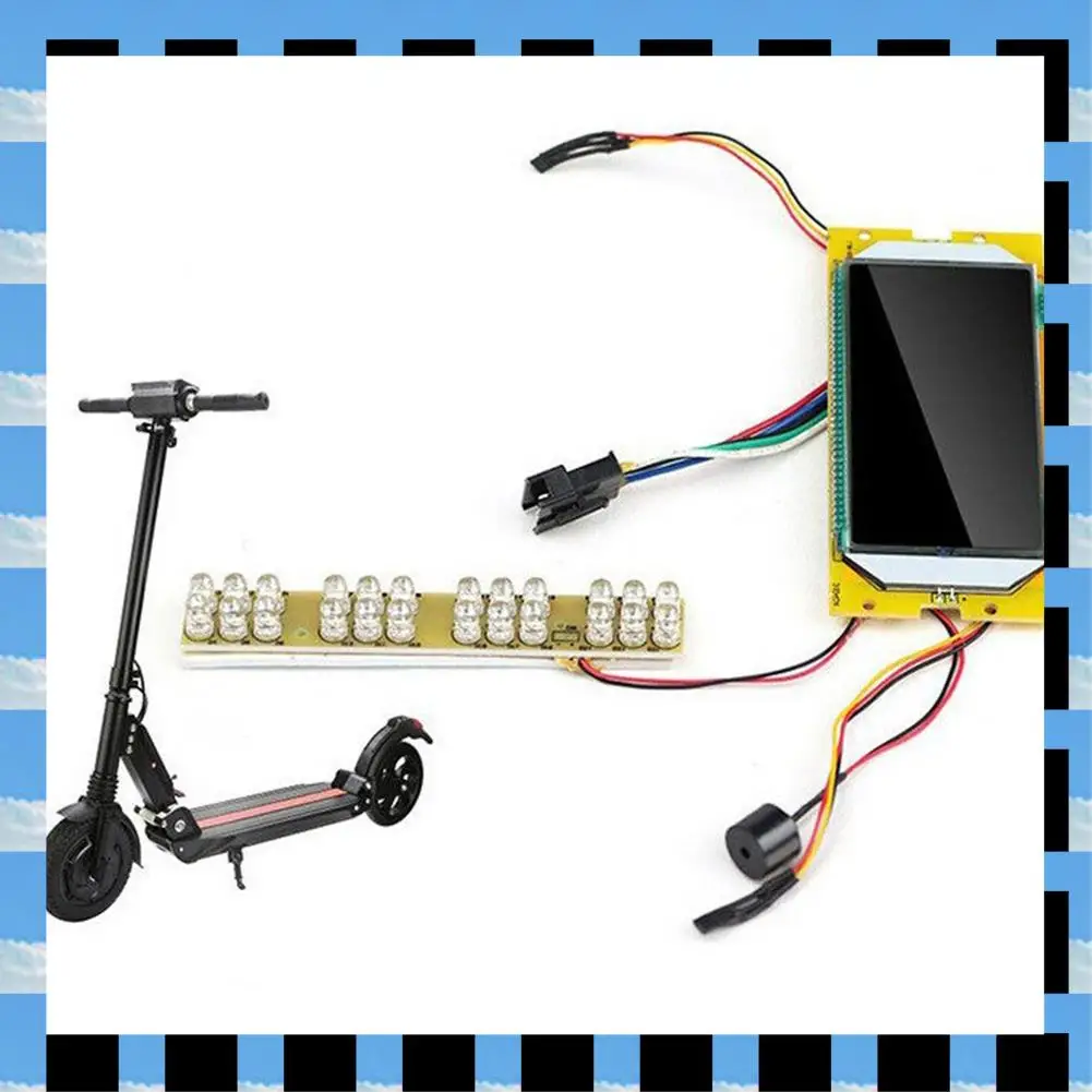 

ABME 8-дюймовый контроллер и дисплей электрического скутера для электрического скутера KUGOO 36 В, детали для электрического скутера