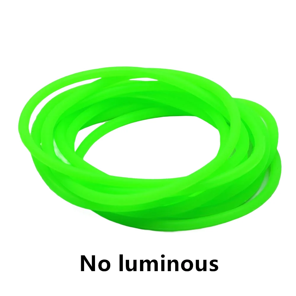 10pcs Black Silicone Punk Rock Wristbands