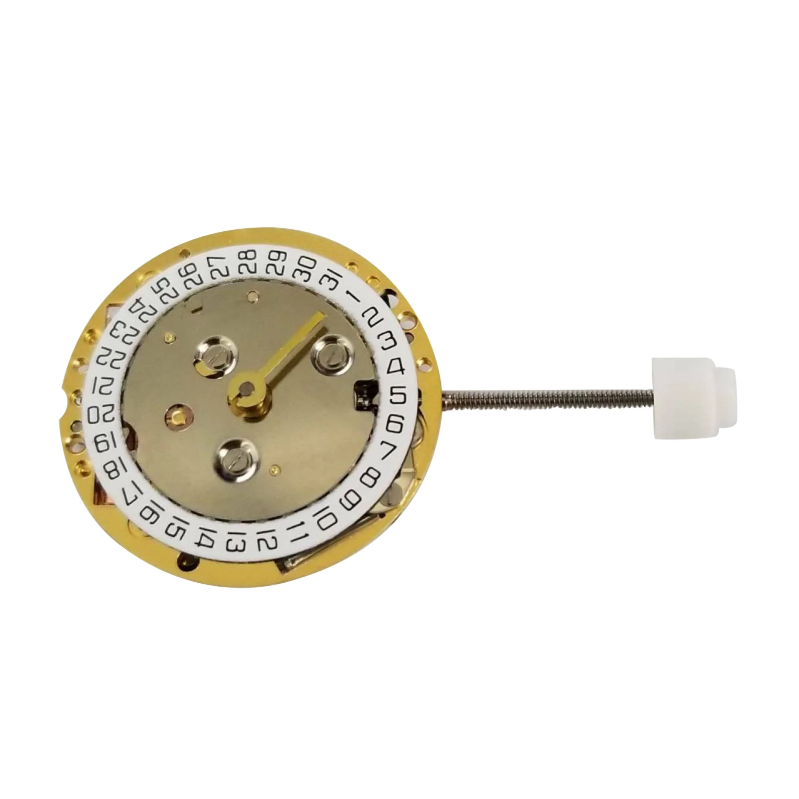 

Для ISA 222 Кварцевые часы Механизм 2 стрелки 6 драгоценных камней Дата на 3 фута Механизм часов с батарейным механизмом Аксессуары для ремонта часов