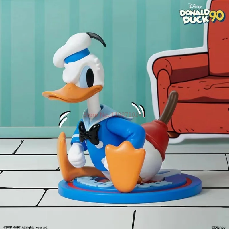 New Original Disney Donald Duck 90th Anniversary Series Handmade Cute Desktop Decoration Birthday Gift For Friends Toy