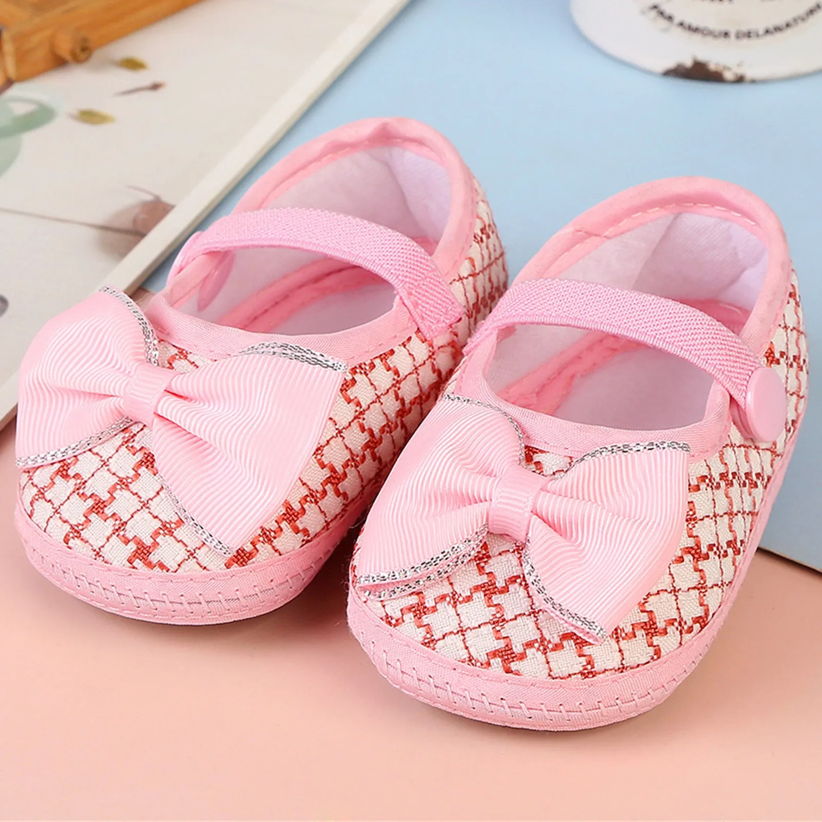

Soft Cotton Sole Anit-slip Baby Shoes Lovely Flower Infant Baby Girls Shoes Spring Autumn Comfort Newborn Baby Princess Shoes