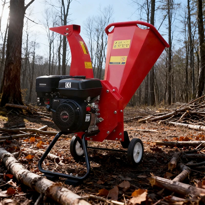 

Branch Shredder For Home Garden 50mm Branch Diameter Efficient Wood Shredder Chipper Fast Delivery Branch Crusher Twig Crusher