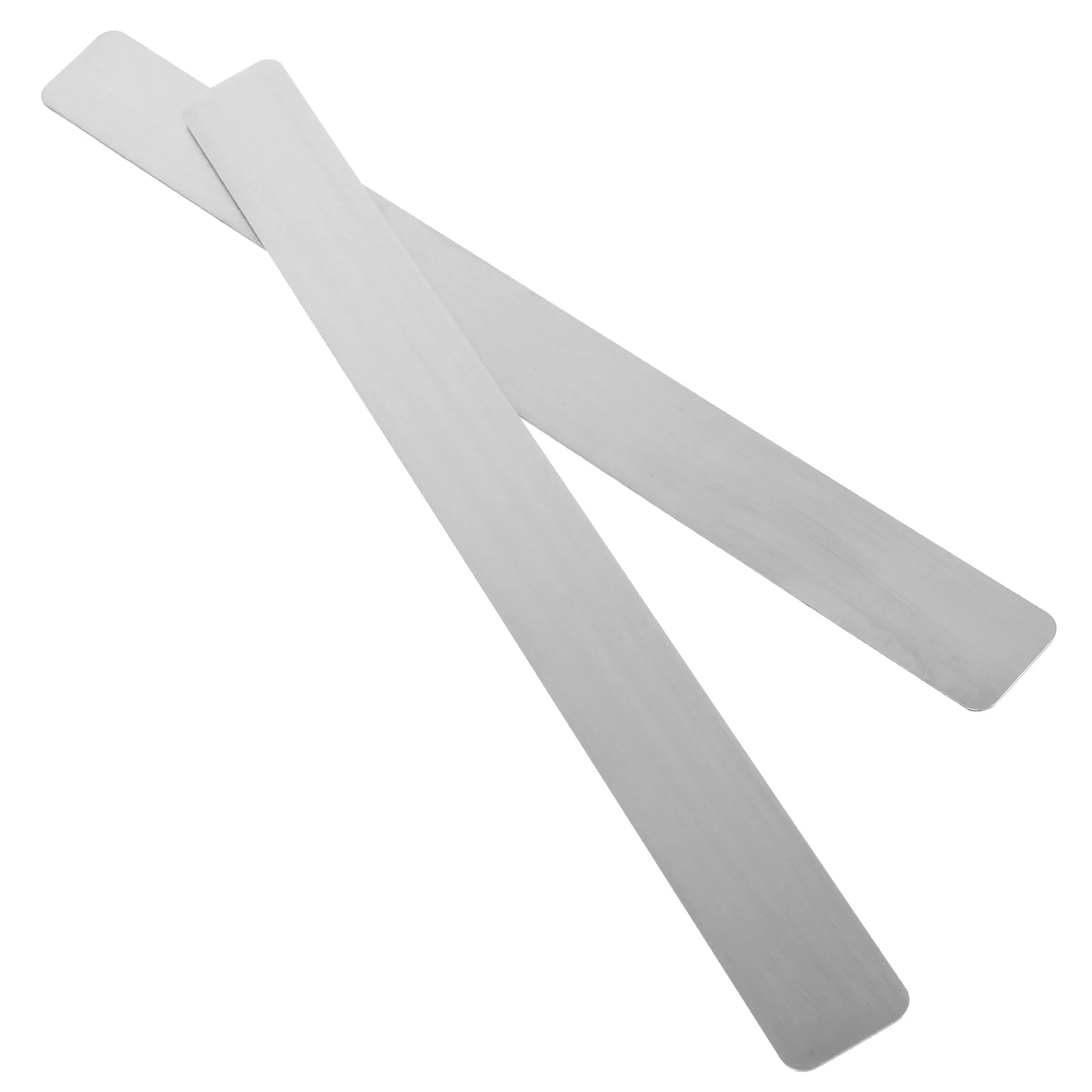 

2pcs Bulletin Board For Adhesive Backing Iron Sheets Memo Board Wall Strips Multifunctional Photo Wall Display Blackboard Strips