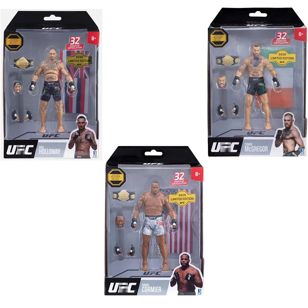 HOLLOWAY CORMIER MCGREGOR Ultimate Fighting Action Figure Wrestling Figure Display Collection Festival Gift