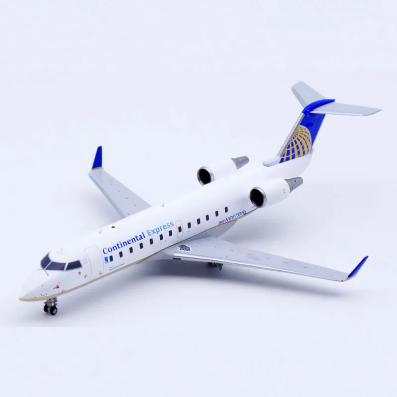 XX2653 Alloy Collectible Plane Gift JC Wings 1:200 Continental Express Bombardier CRJ-200ER Diecast Aircraft Jet Model N667BR