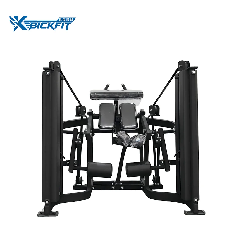 Coofull Loaded Iso-Lateral Kneeling Leg Curl Machine Commercial Hamstring Trainer Strength Gym Equipment for Fitness Center