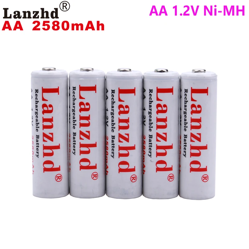 Imagem -06 - Nimh Baterias Recarregáveis 1.2v 1500mah Bateria para Controle Remoto Toy Câmera Pcs aa Mais 8pcs Aaa aa