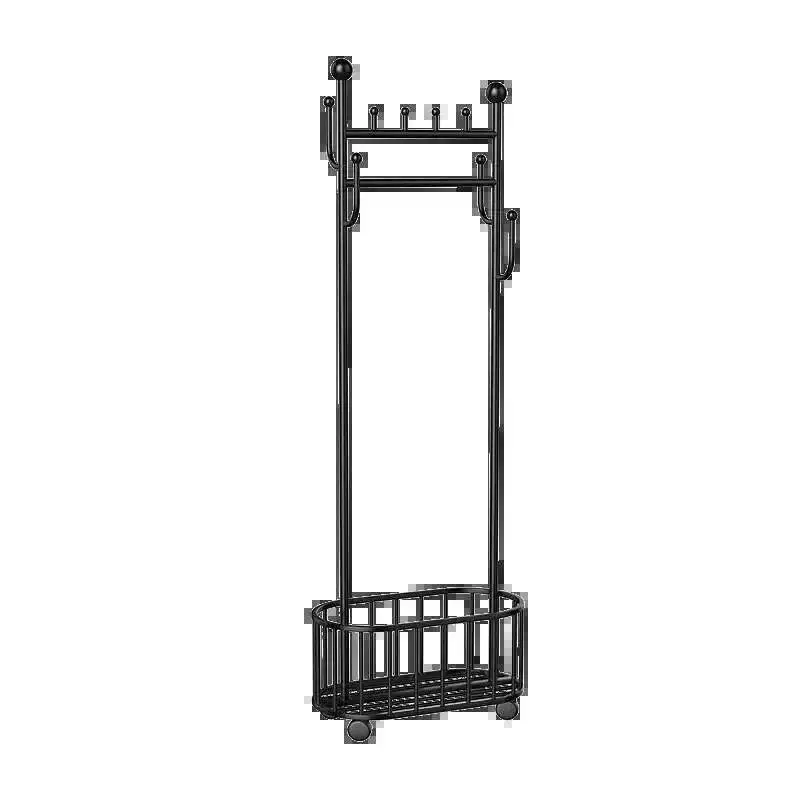 

Gold Clothing Coat Racks Nordic Mirror Movable Shelves Italian Hanger Clothes Rack Wheel Percheros Para Ropa Furniture Bedroom