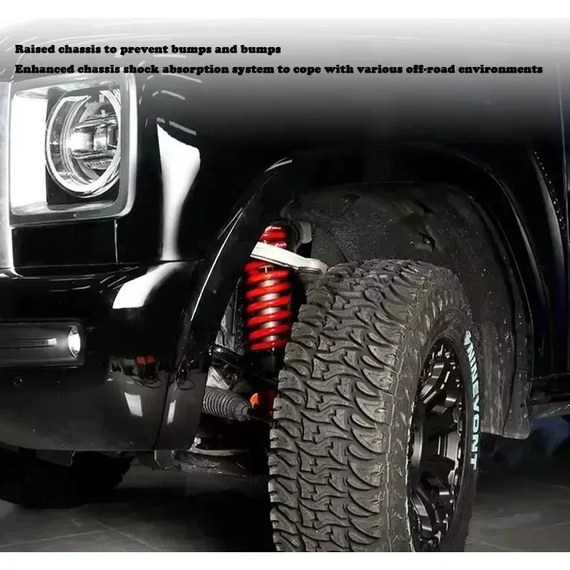 ممتص صدمات النيتروجين على الطرق الوعرة تعليق رفع 1.5 بوصة 2 بوصة طقم رفع الهيكل لملحقات Haval H9 2025