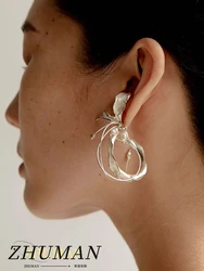 2024 New Drunken Flower Earrings For Women Retro Style Jewelry Party Gifts For Girlfriends