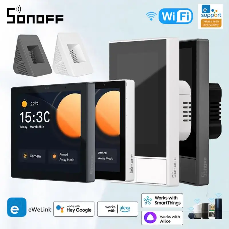 

SONOFF NSPanel Pro Smart Home Control Panel WiFi Multiple Controller TFT Touch Screen DIY Switch Control Module Works With Alexa