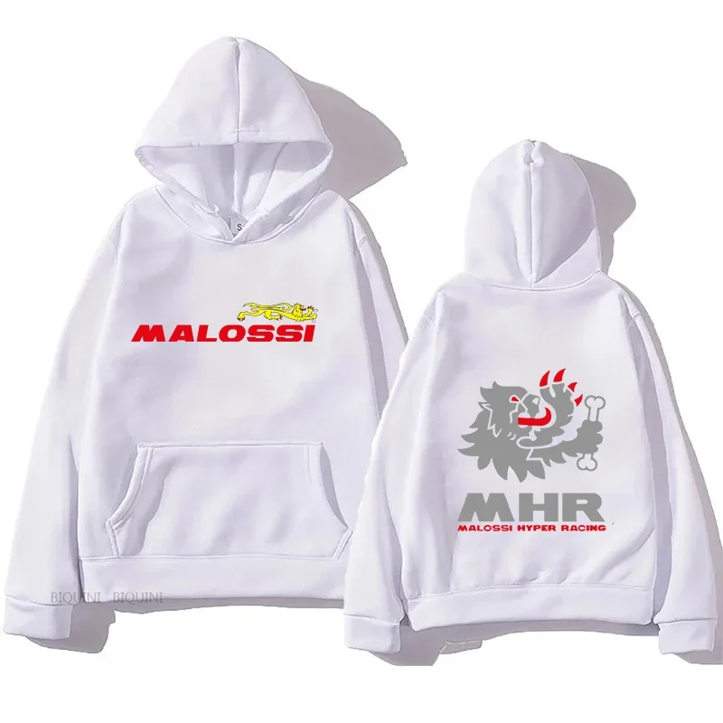 Malossi Theme Printed Hoodie Men\'s Sweatshirt Unisex Streetwear Hip Hop Style Autumn Winter Fashion Hip Hop Male Tops Clothes