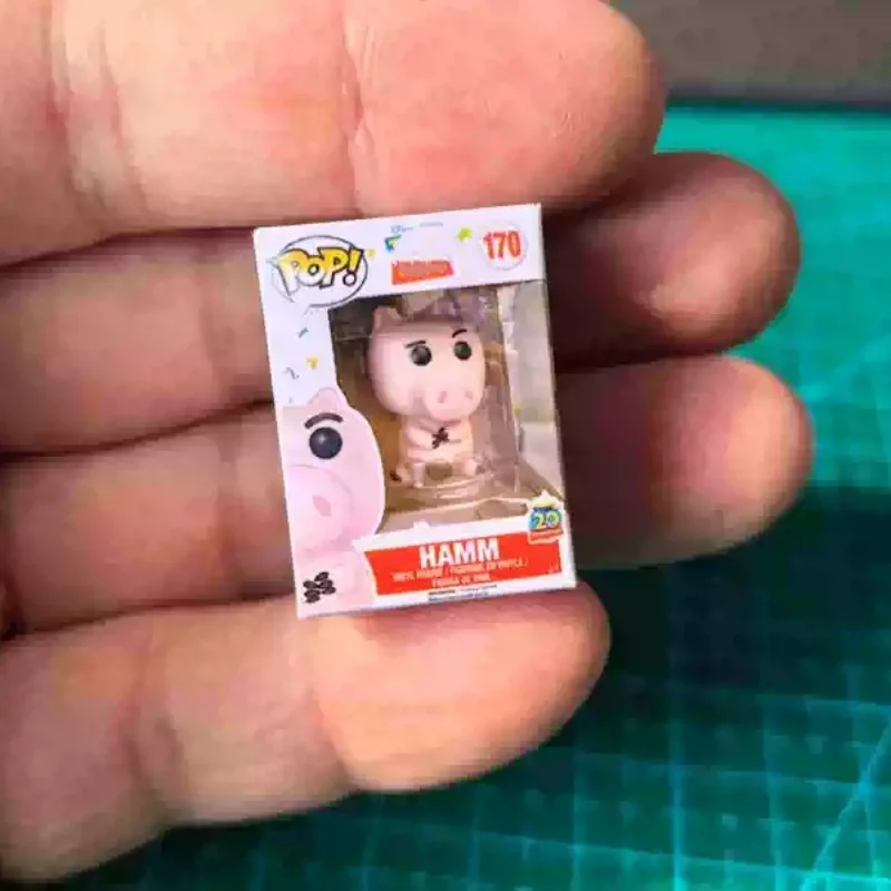 4-6 cm Cartoon-Mikrofigur Hamm Schwein Actionfigur Puppe Kinderkollektion Boo Modell Spielzeug
