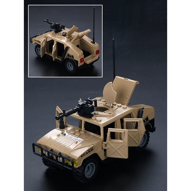 12pcs SWAT Special Force Soldier Jeeps Armored Vehicle Military Model Weapons Building Block Doll Action Figure Toy For Children